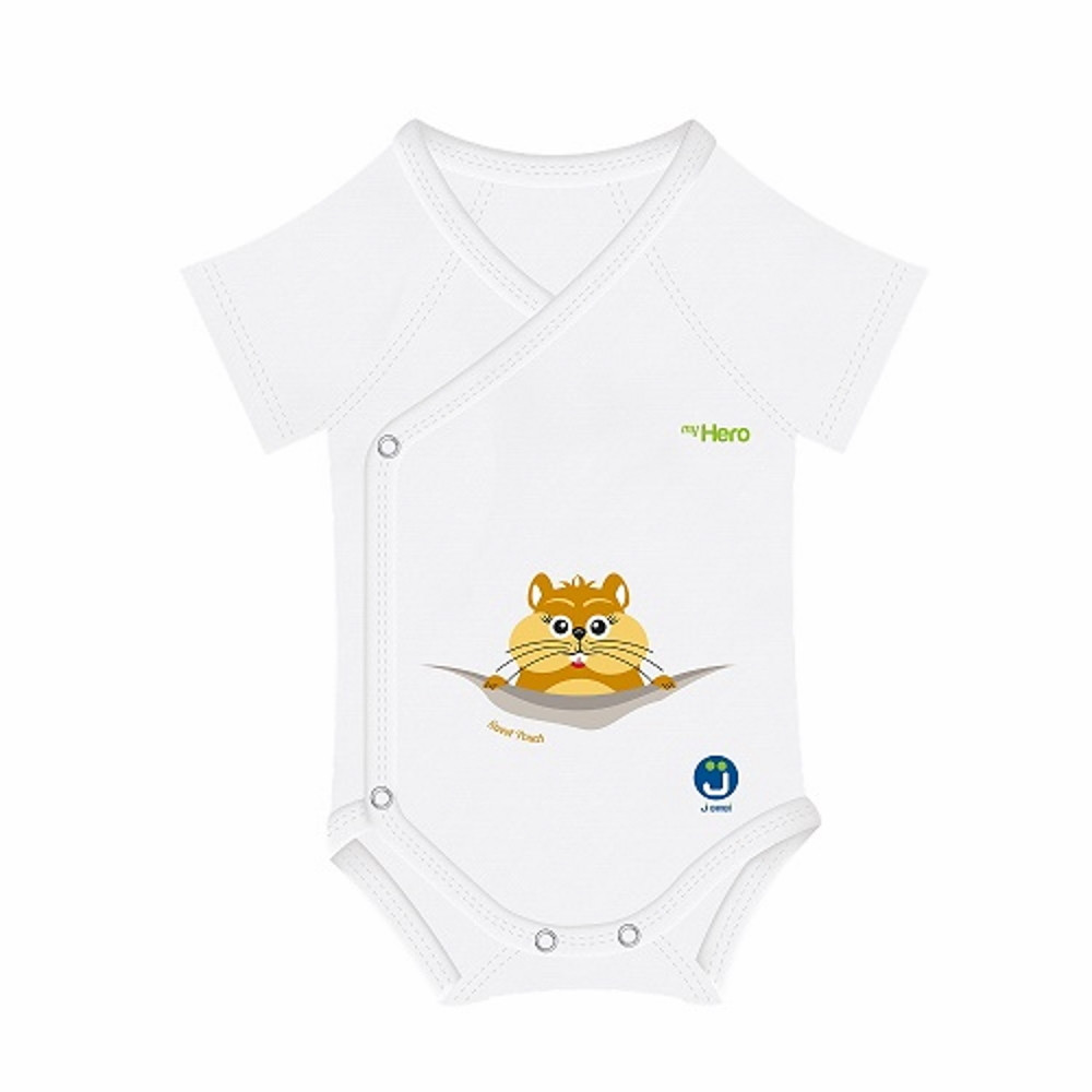 J Bimbi kombidressz koraszülött biopamut 44-62 cm My Hero 4 Season Boy 10747 – babatermék