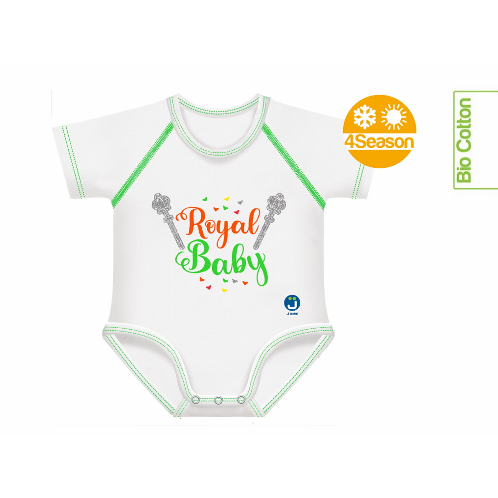 J Bimbi kombidressz 0-36 hó biopamut 4 Seasons Royal Baby 10999 – babatermék