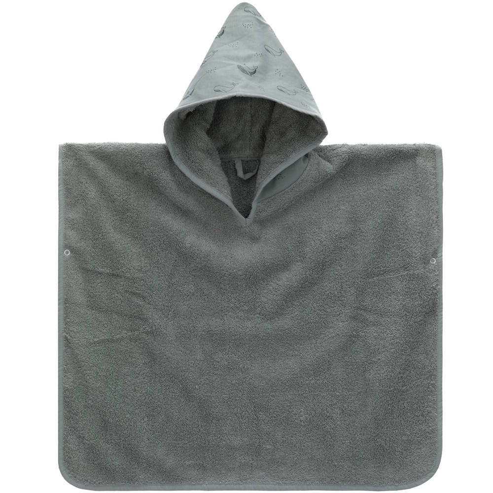 Fillikid poncsó frottír 59x54cm bálna 1036-44