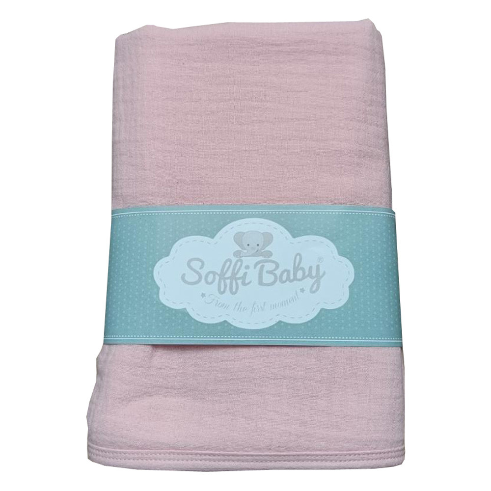Soffi Baby takaró muszlin dupla koral 70x90cm – babatermék