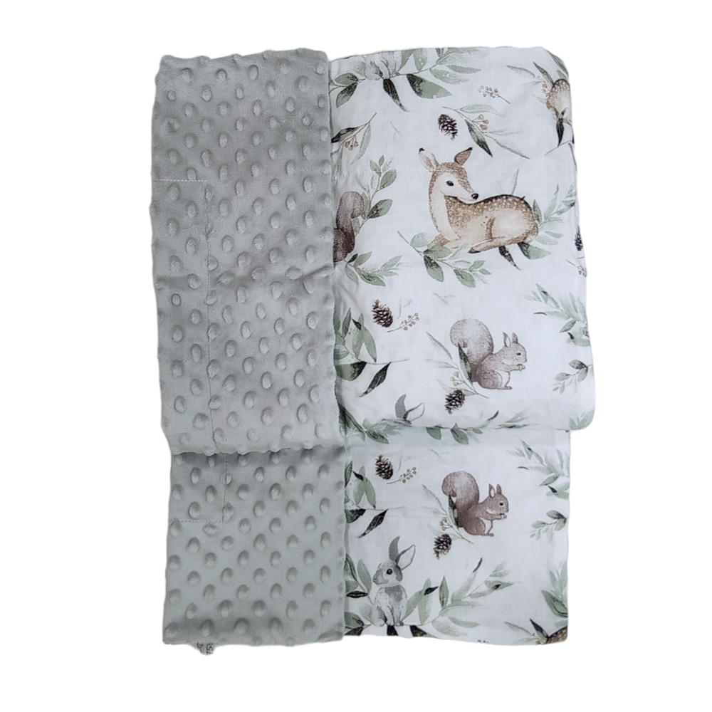 Minky Wellsoft Őzike - Babatakaró 75 x 100 cm – babatermék