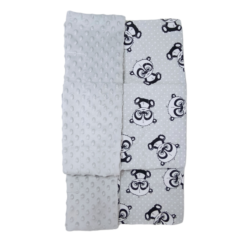 Minky Wellsoft Panda - Babatakaró 75 x 100 cm – babatermék