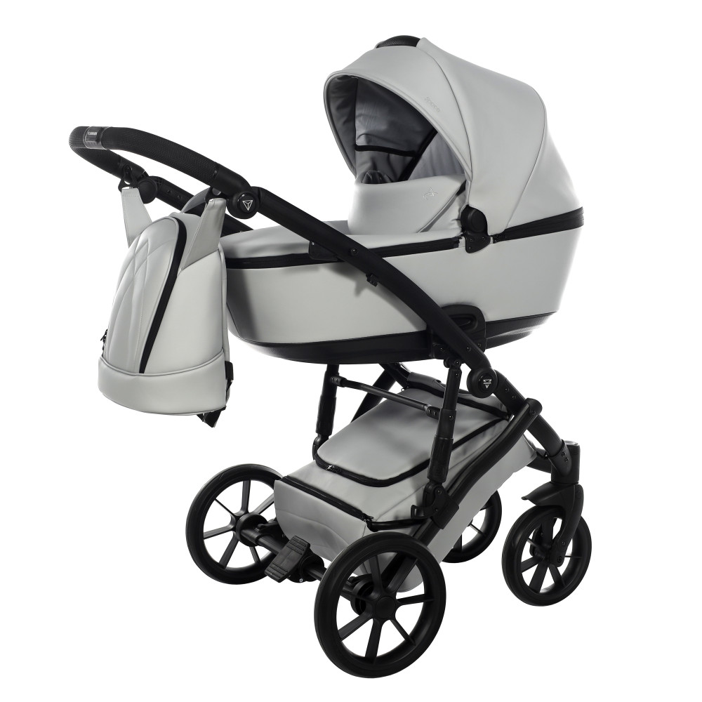 Junama Space Eco-Bőr V3 System - Szürke – babakocsi