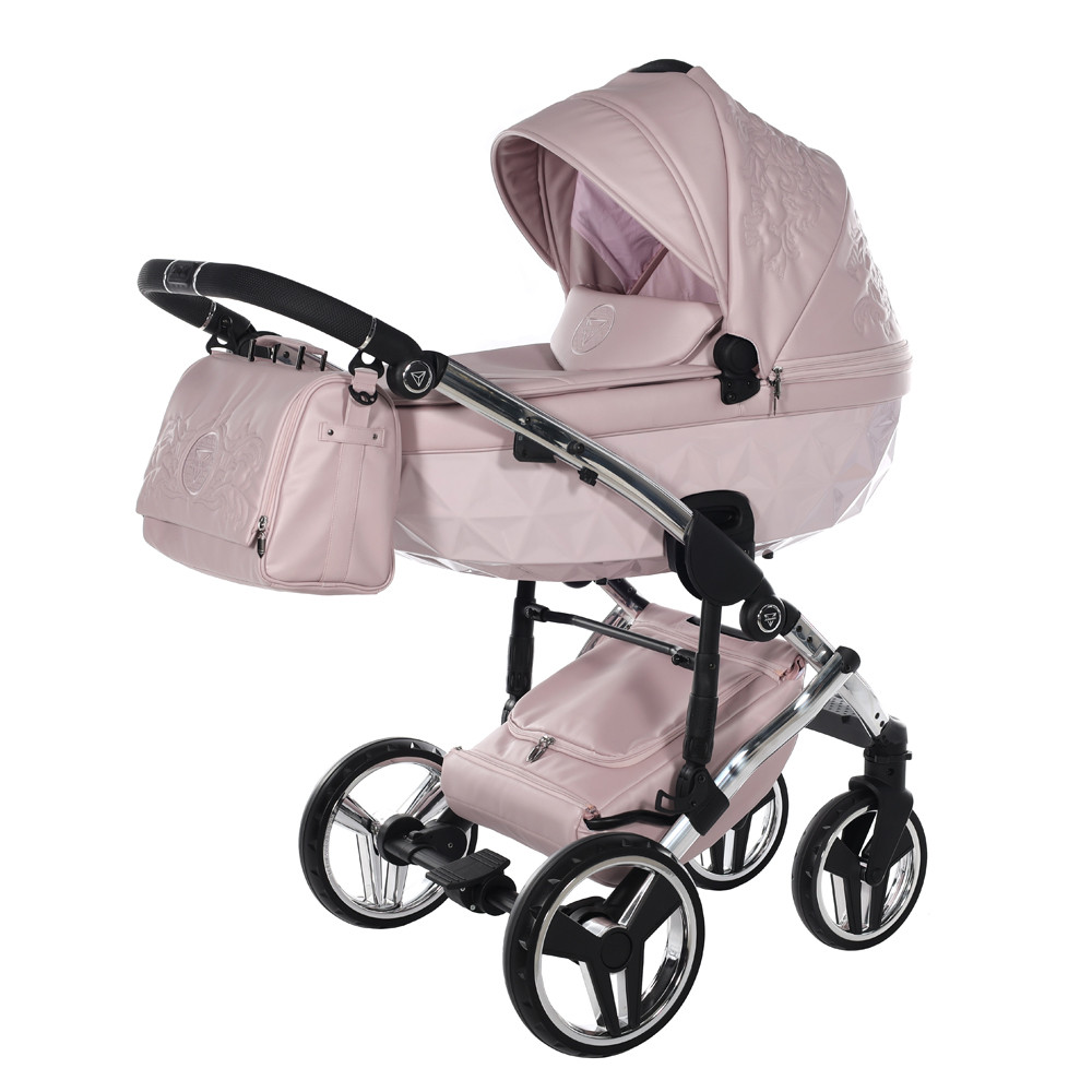 Junama Enzo V3 System - Pink És Ezüst 2024 – babakocsi