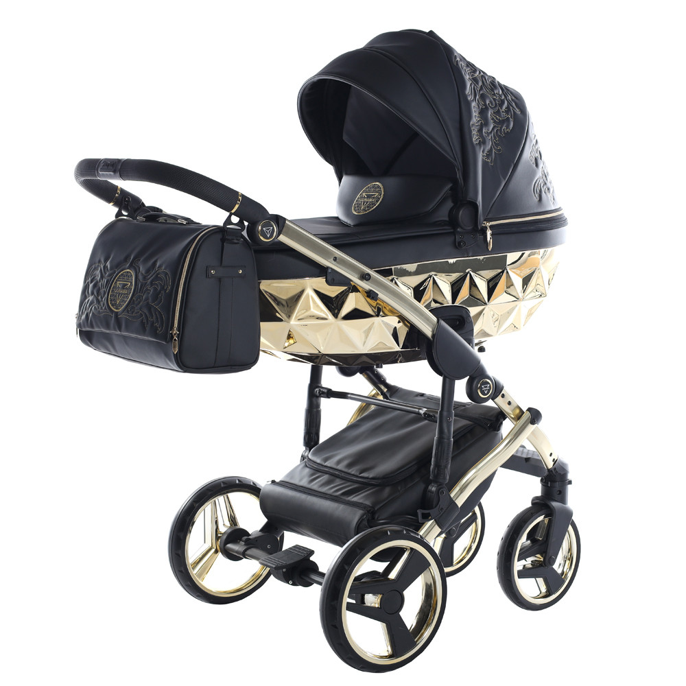 Junama Enzo V3 System - Fekete és Arany – babakocsi