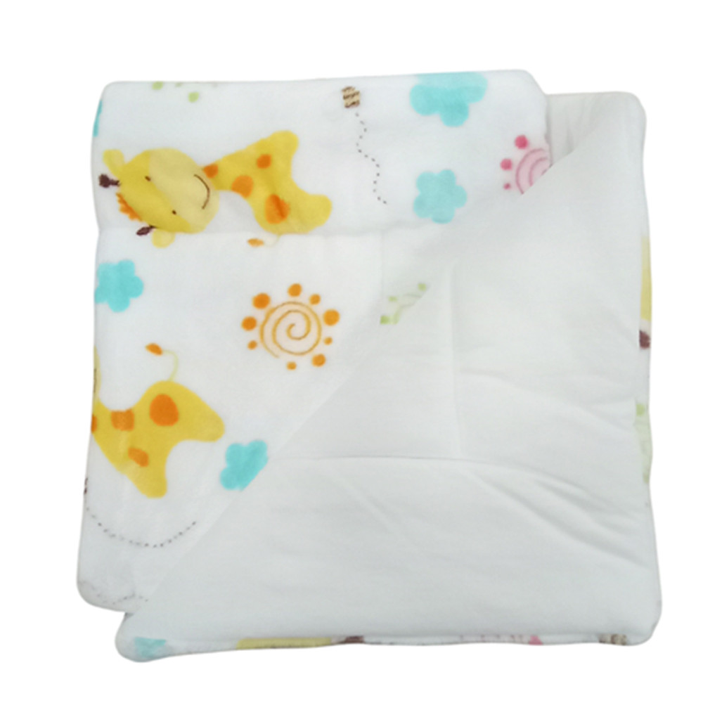 Wellsoft Zsiráf - Vastag Babatakaró Zsiráf 75 x 100 cm – babatermék